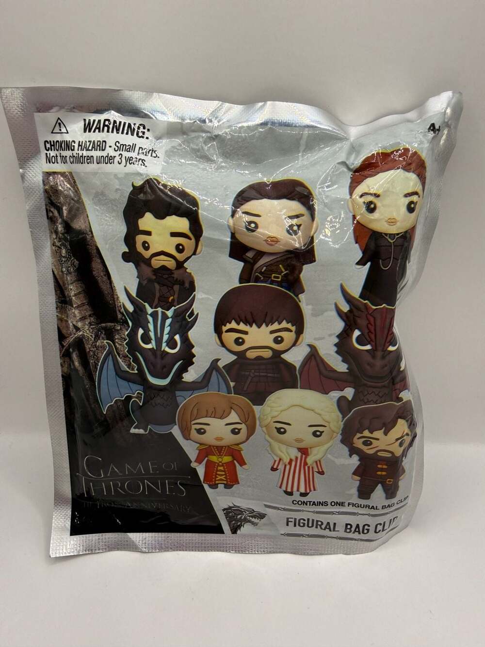 Monogram Game of Thrones Iron Anniversary 3D Figural Bag Clip Mystery Pack